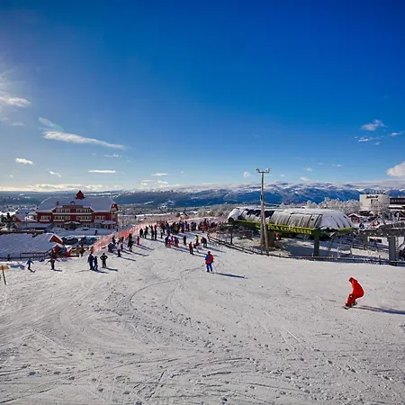 New 4bedroom With Sauna, Terrace & Fireplace בית נופש Beitostolen